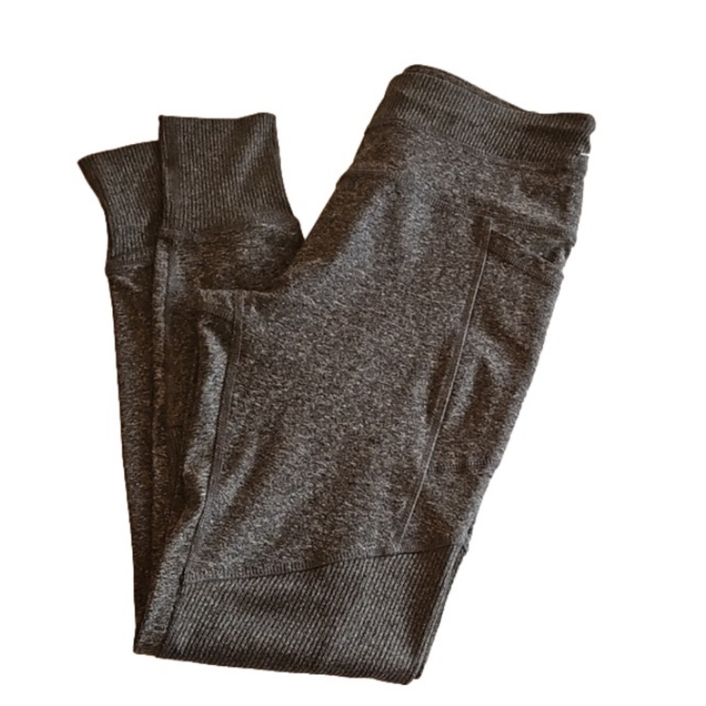 RBX Gray Leggings Small Drawstring Pockets - Picture 2 of 16